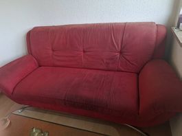 Rotes Sofa