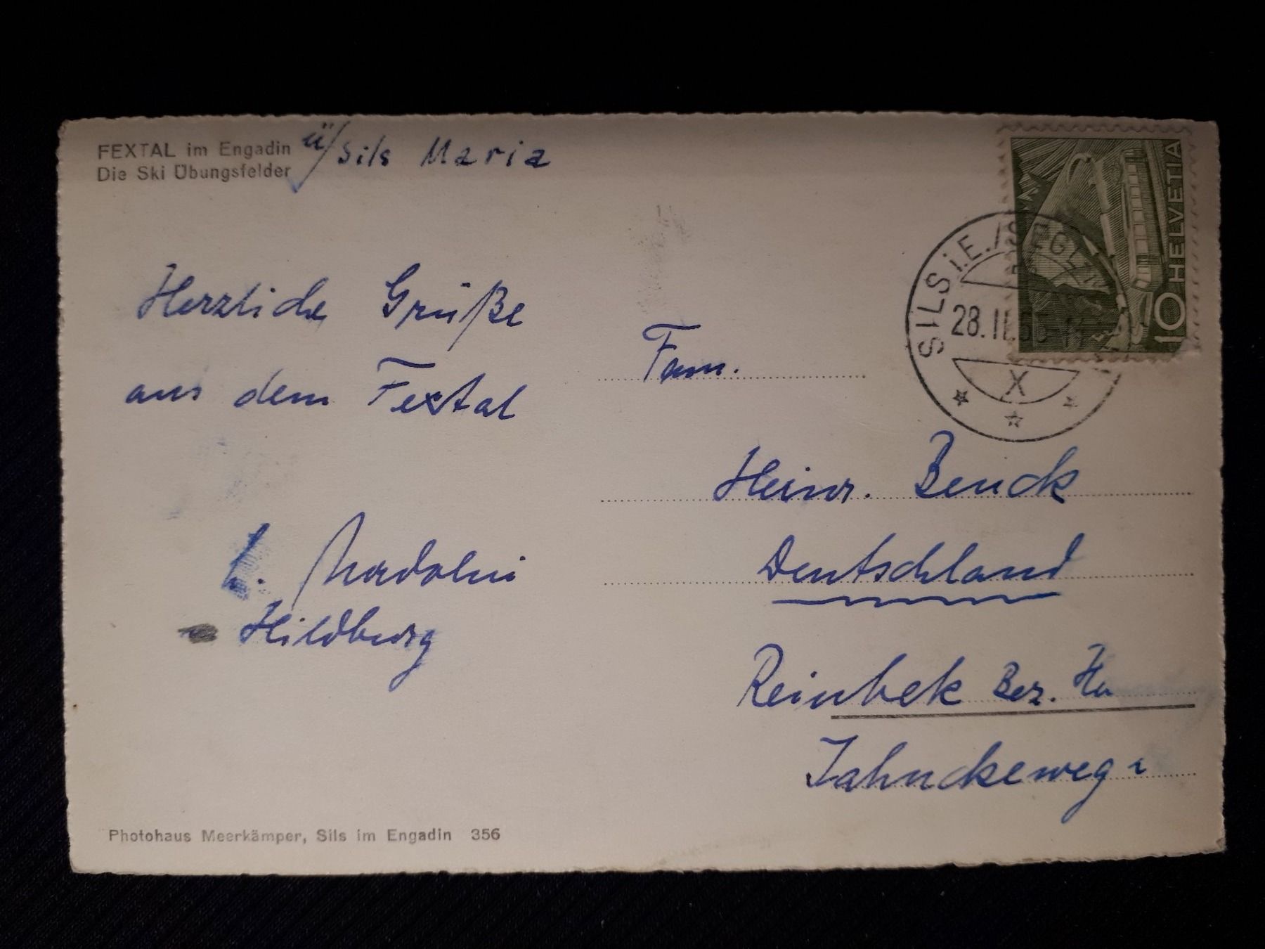 Cartes postales: . FEXTAL 1955 - WINTER – D'occasion à Ponto Valentino par giorgia06 1
