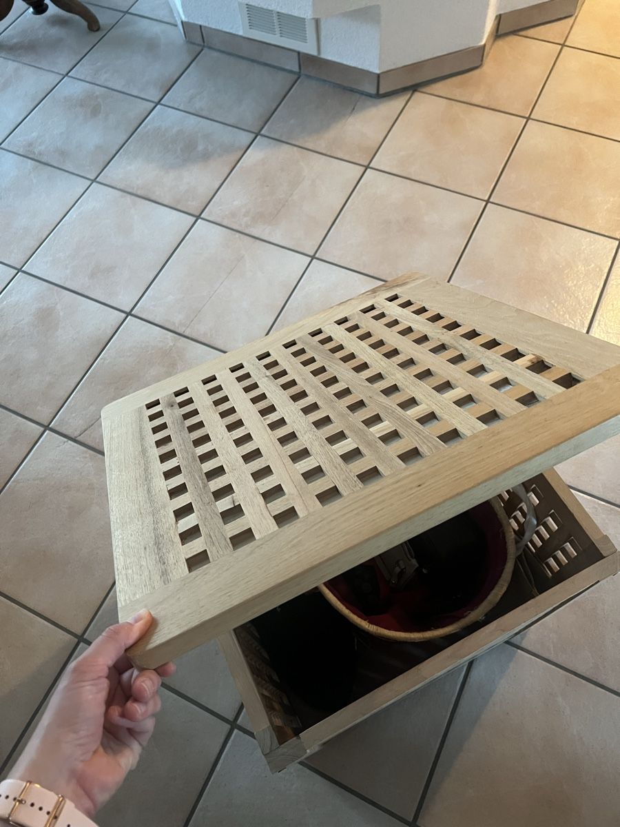 Ikea Sgabelli: Holz Aufbewahrung/Hocker/Tisch – Usato da Egg b. Zürich venduto da ZeroWaste 1