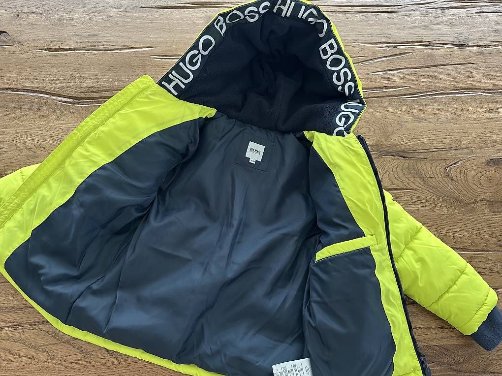 Hugo Boss Giacche & Cappotti: Neongelbe Hugo Boss Kinderjacke 108 – Usato da Buchs SG venduto da pessego2008 2