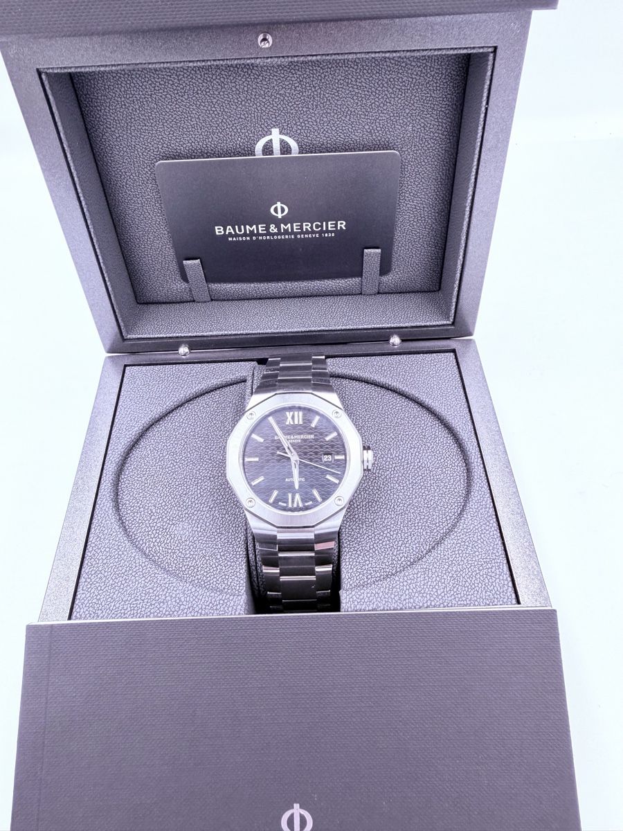 Baume & Mercier Montres: Baume & Mercier Riviera Automatic - New Full Set – Neuf avec emballage d'origine à Versoix par WatchesGeneva 6