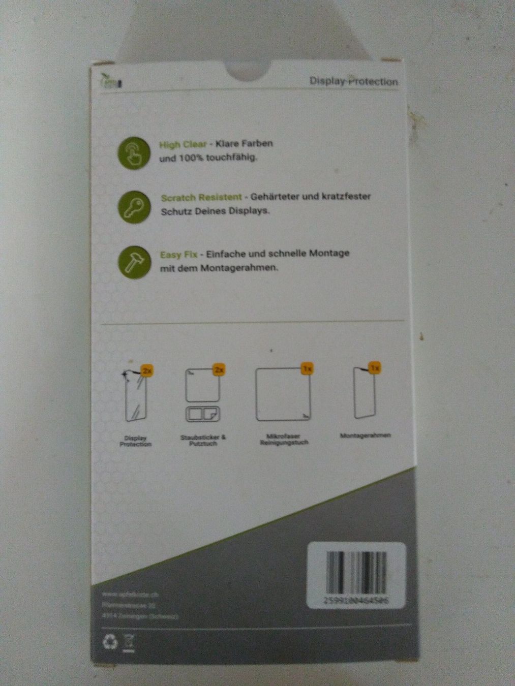 Ritocchi & pellicole di protezione: Display Protection IPhone SE (2020)/8/7/6S/6 – Nuovo e nell'imballaggio originale da Kandersteg venduto da Ropaka 1