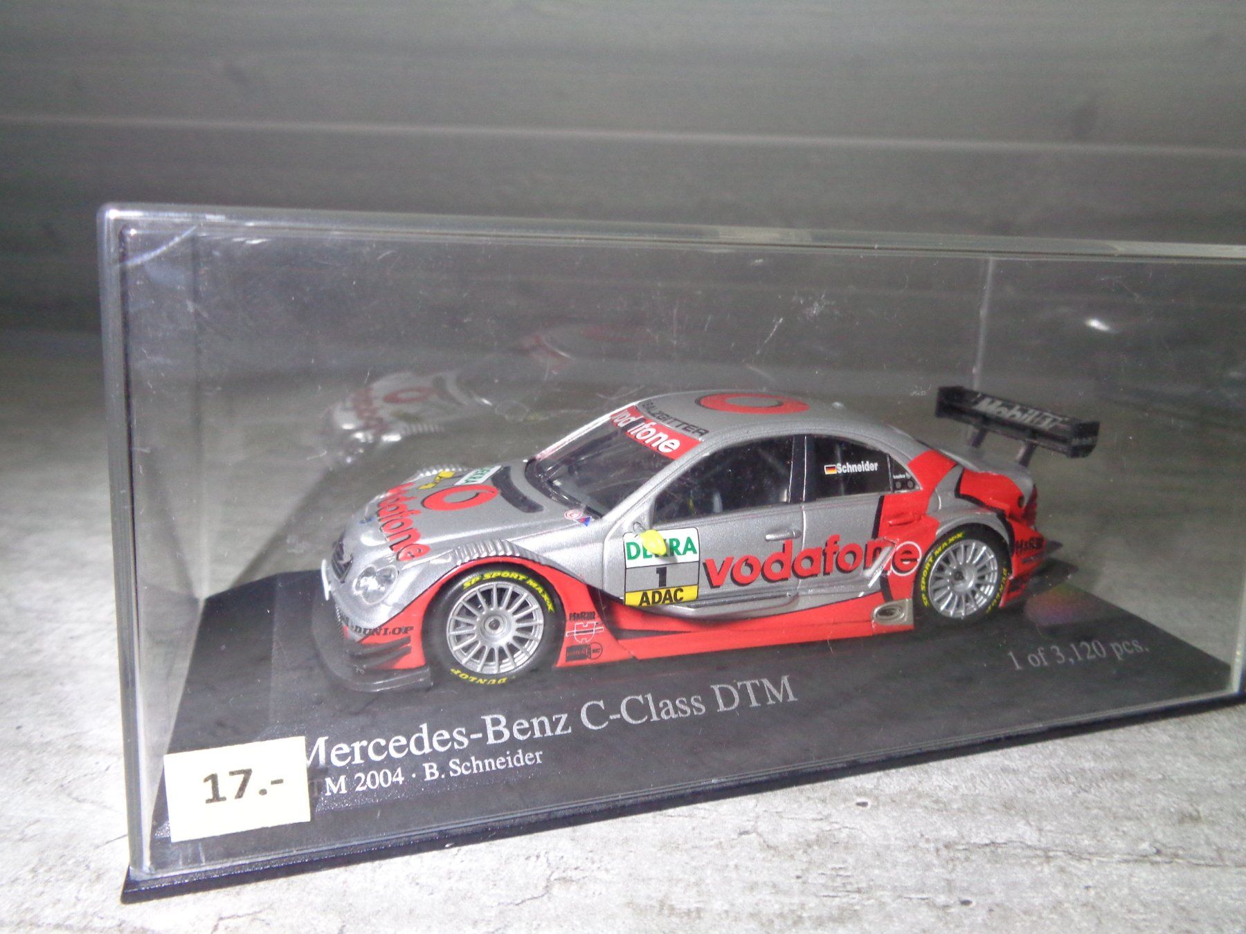 Mercedes-Benz Modellini d'auto: Minichamps 1:43 Mercedes C-Class DTM – Usato da Reconvilier venduto da rallycar 1