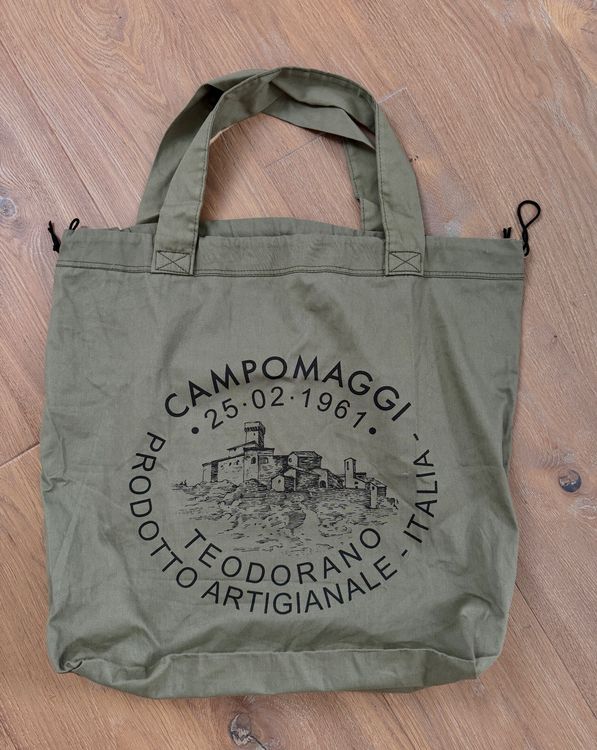 Grosse neue Campomaggi Stofftasche Stoffsack (D'occasion) à