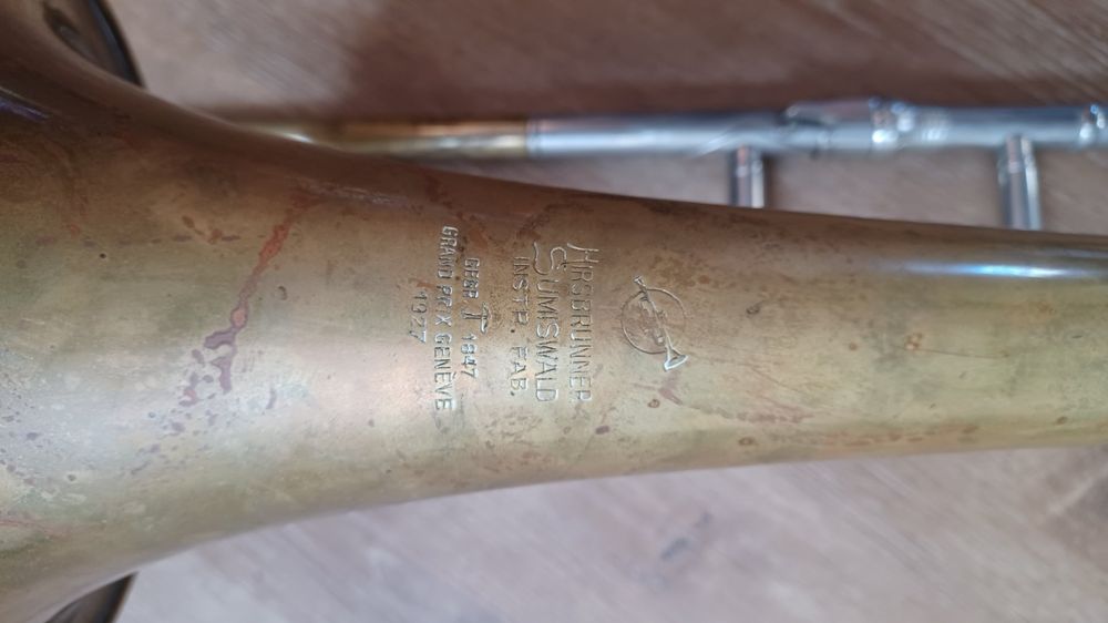 Maglietta Trombone Evolution Luna - T-shirt Per Musicisti E Appassionati Di Strumenti A Fiato