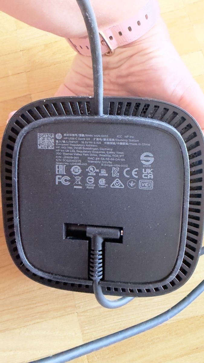 Hewlett Packard Docking station: HP USB-C Dock G5 – USB-C Dockingstation – Usato da Zürich venduto da jen_x9vt 2