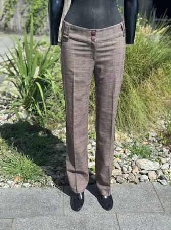 Elegante Damen Stoffhose Gr. 36 taupe