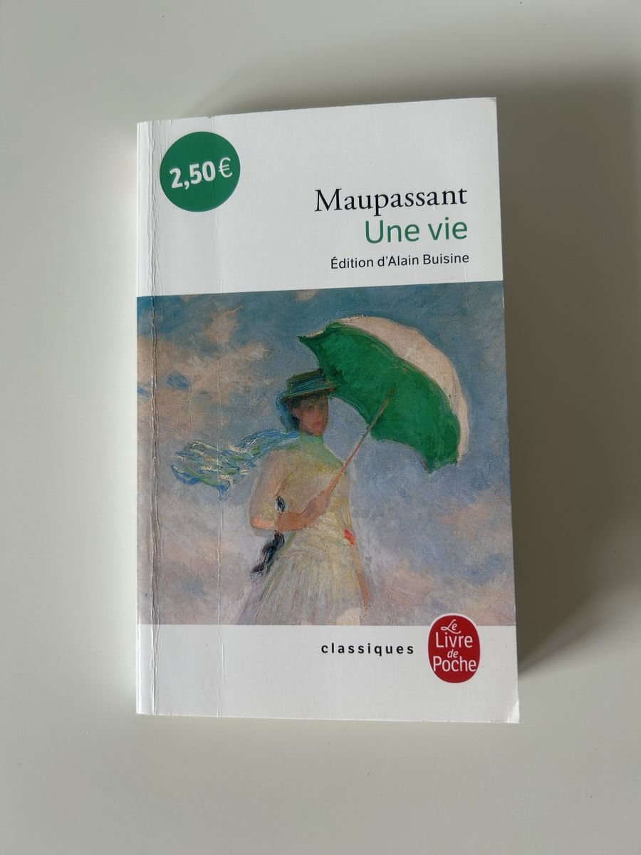 Bücher: Livre Une vie, Maupassant – Gebraucht aus Sonceboz-Sombeval von Anna_Maria09
