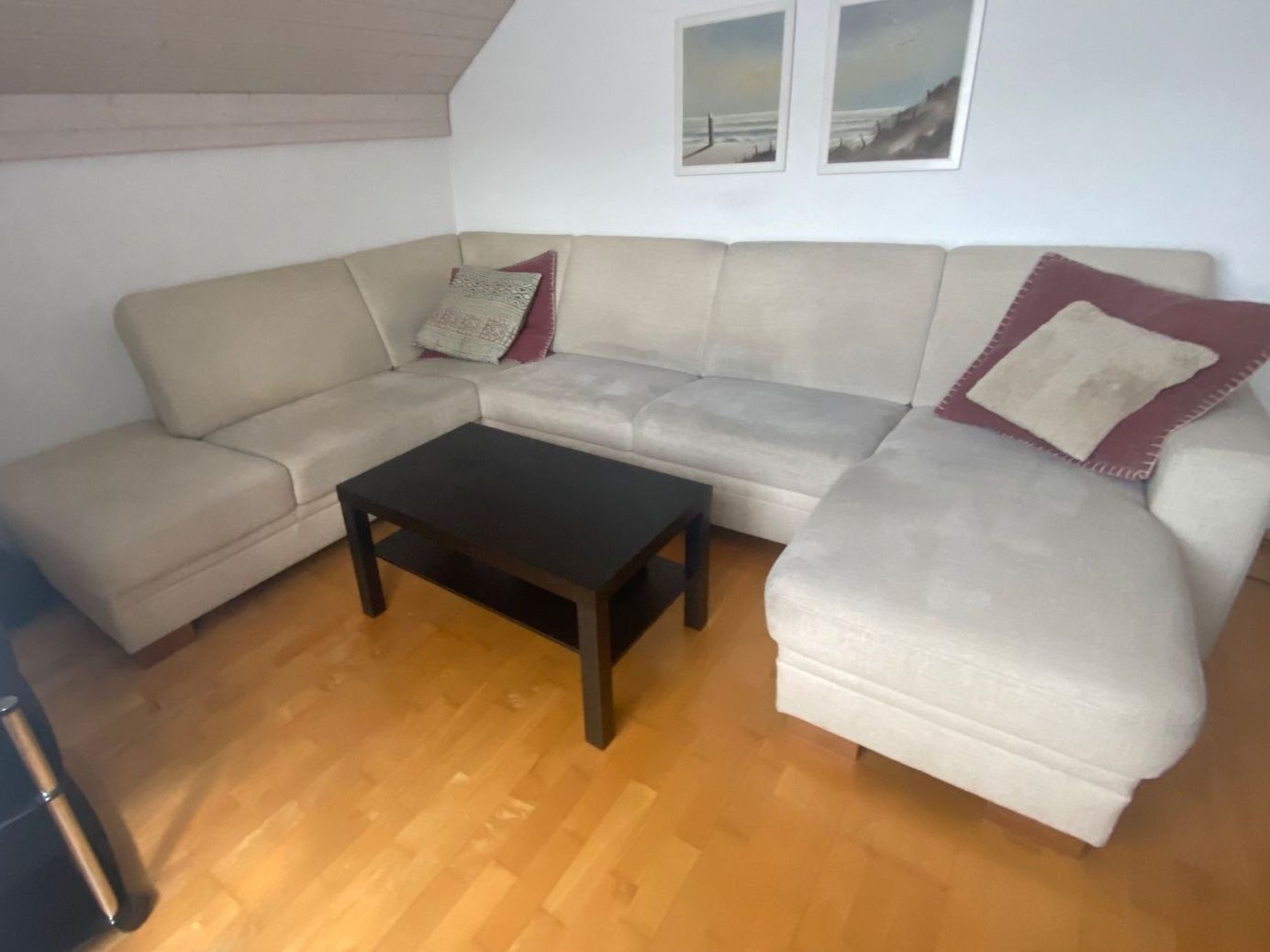 Divani: Schlafsofa in U-Form mit beidseitigen Recamieren – Usato da Hemmental venduto da cat_9l7f