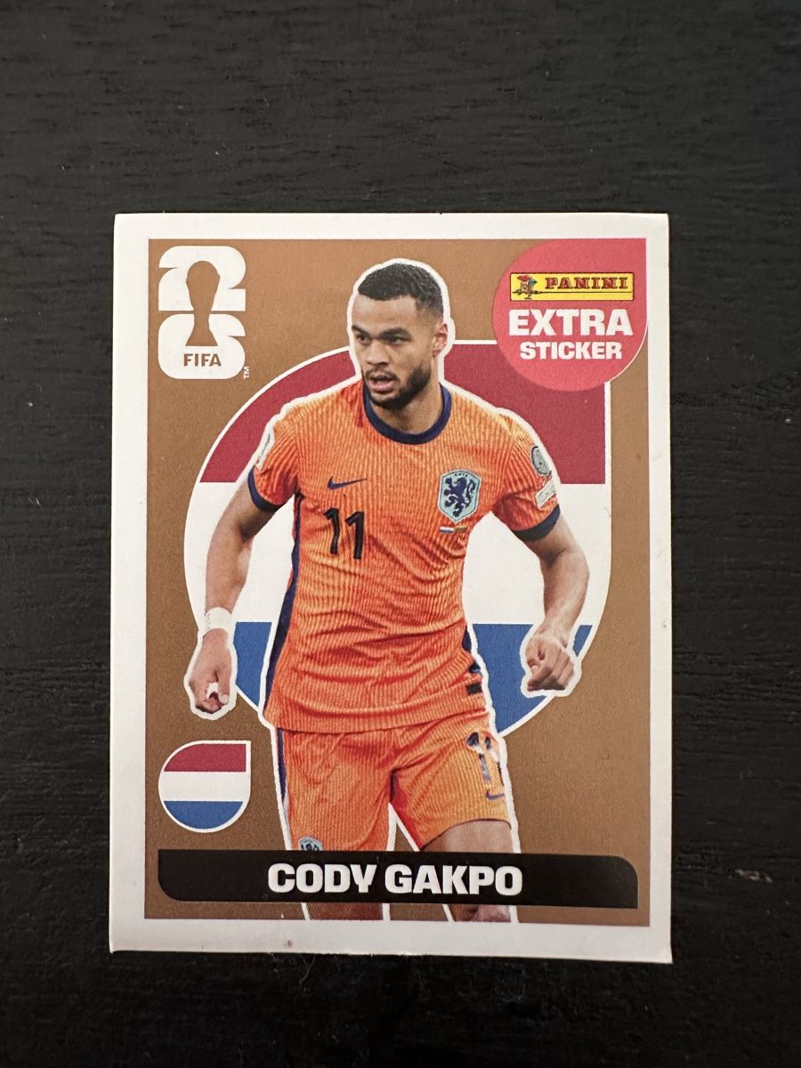 Panini Carte collezionabili: Panini Extra Sticker Cody Gakpo bronze – Nuovo (secondo la descrizione) da Uetikon am See venduto da manoka1
