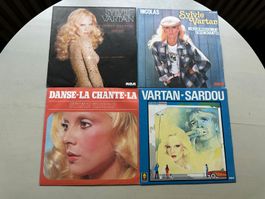 SYLVIE VARTAN MICHEL SARDOU tolle Single Kult Top Frankreich