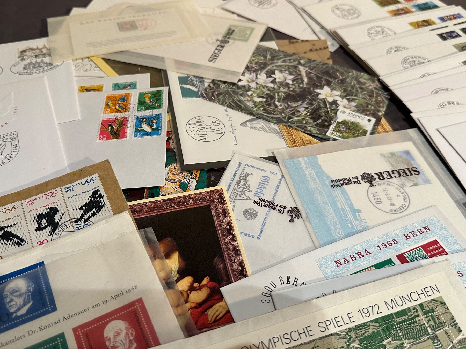 Tutti i francobolli: Sammlung Briefe Weltweit - Schweiz – Usato da Stettfurt venduto da 2442 4