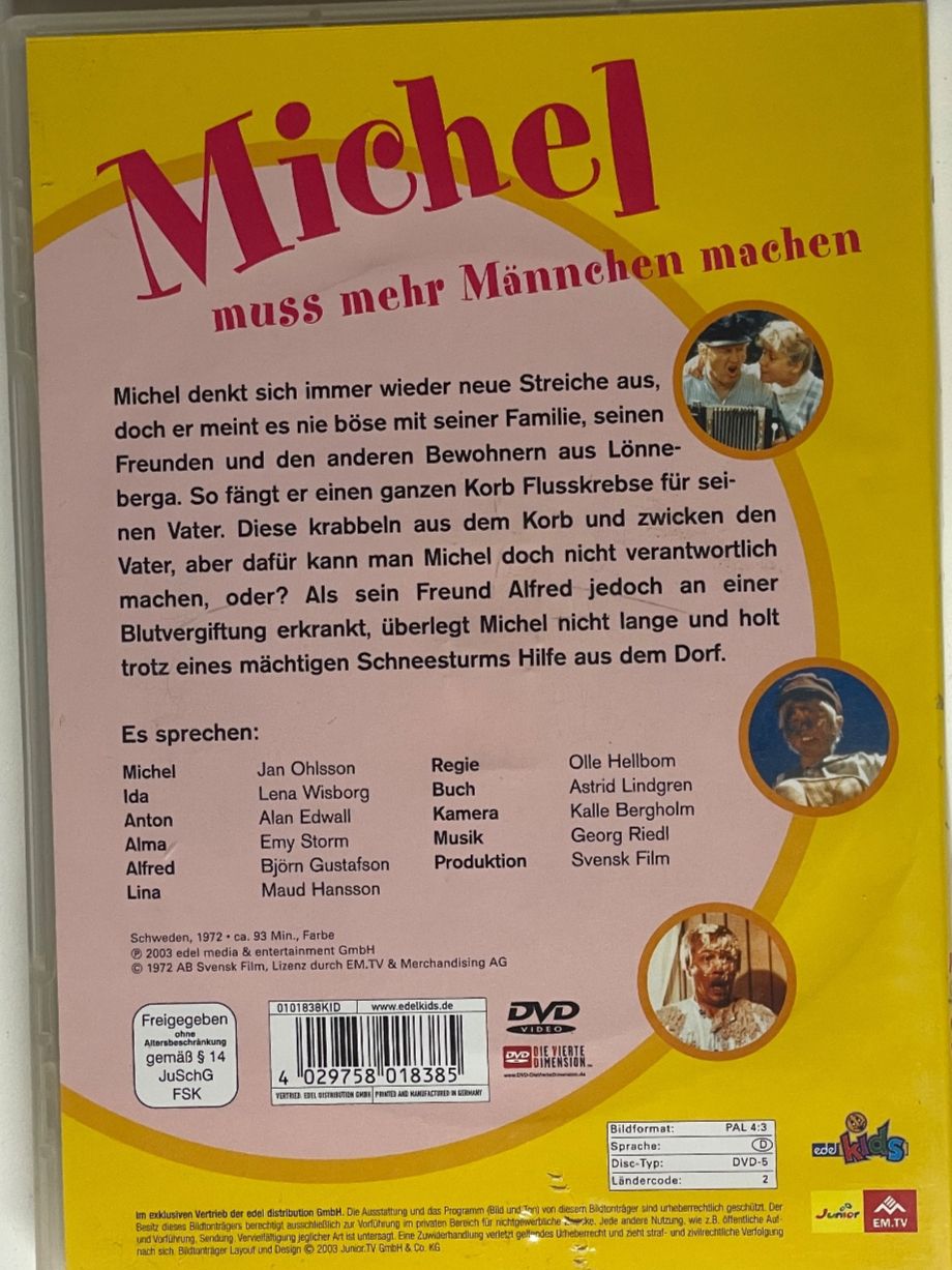 Tutti i DVDs: Pippi Langstrumpf & Michel  2x – Usato da Muri b. Bern venduto da AdidasCollector 2