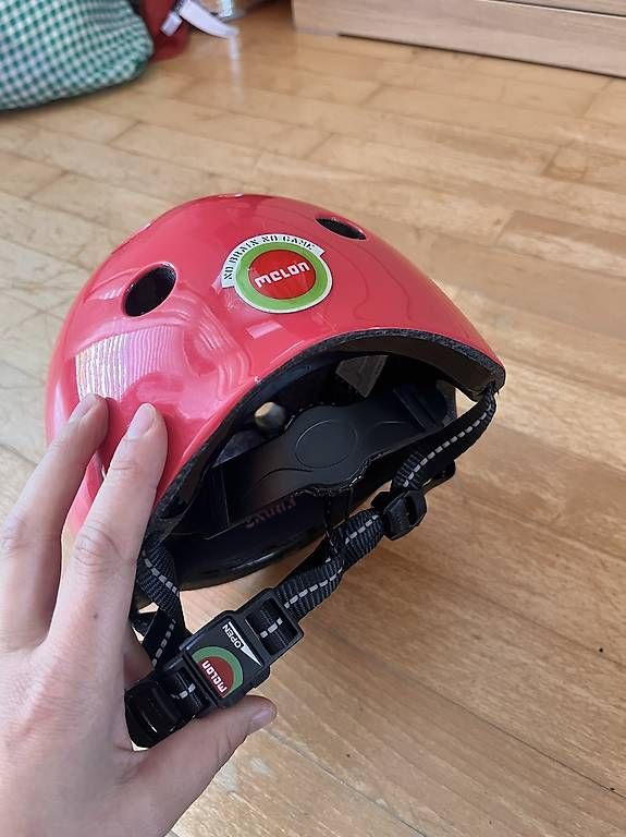 Caschi: Kinder Fahrradhelm Melon Gr. 46-52cm – Usato da Solothurn venduto da janedevillaz 2