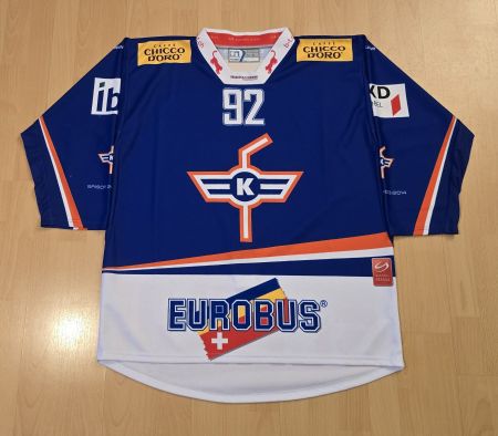 Kloten Flyers Eishockey Trikot, 2013/2014, Grosse XL, Nr. 92