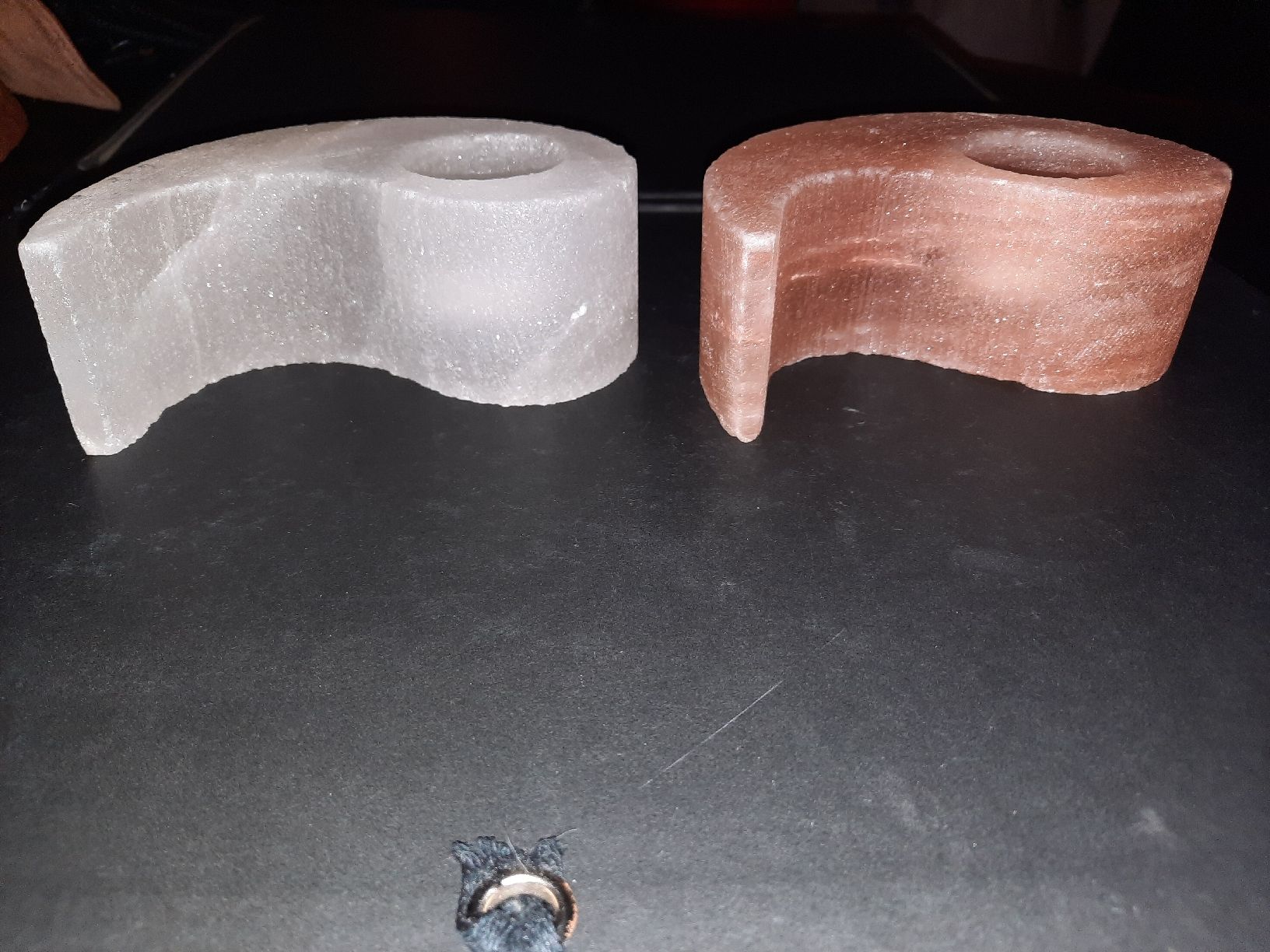 Portacandele: ying yang Selenite e sale Himalaya – Usato da Biasca venduto da Old_6blh 3