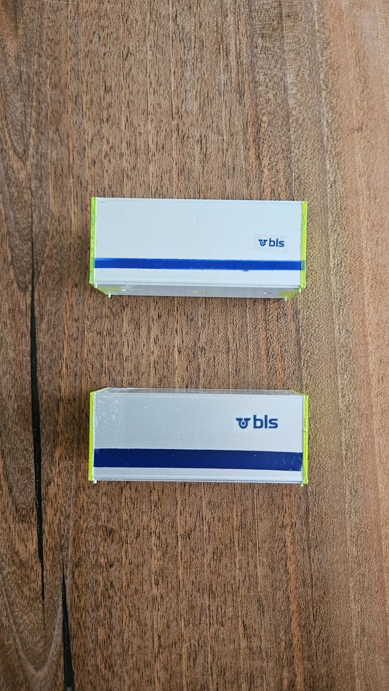 Modellini di ferrovie: BLS Container 1:87 – Usato da Basel venduto da luk_qv8t