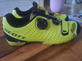 Northwave Core Rennradschuhe Kinder - schwarz/neongelb 04