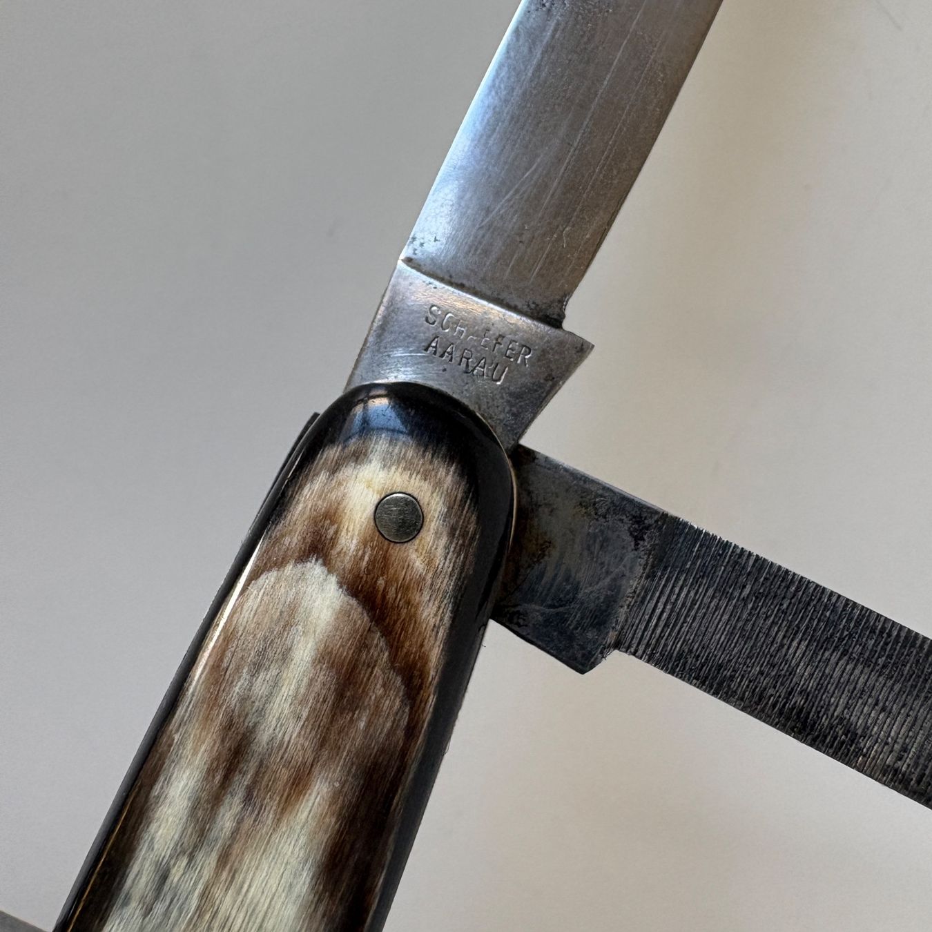 Coltelli tascabile: Sackmesser / Taschenmesser Hornschalen – Usato da Zürich venduto da Malf_007 5