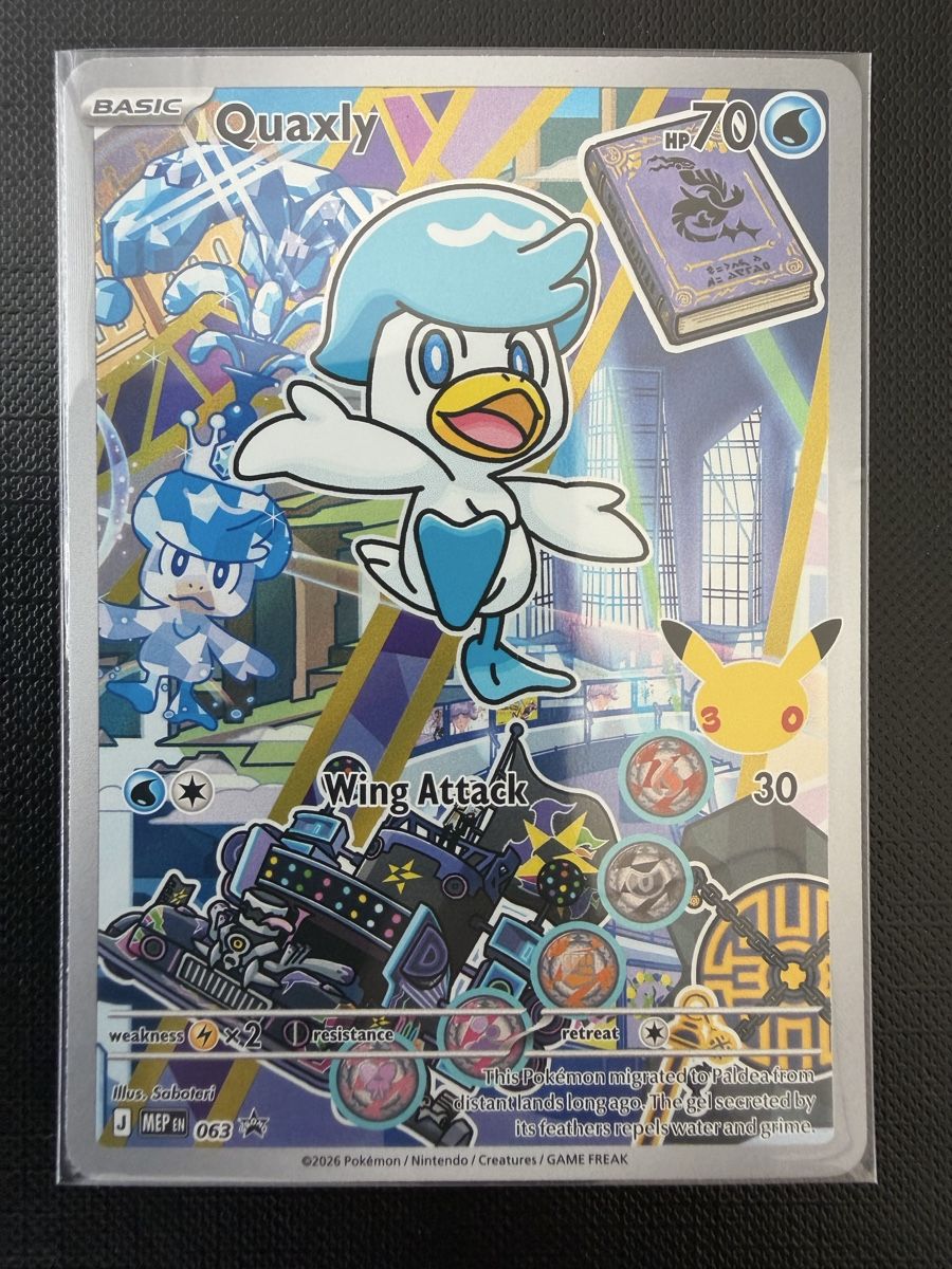 Pokémon Sammelbilder & Trading cards: Quaxly #063 MEP EN – Neu (gemäss Beschreibung) aus Savigny von Matgab94