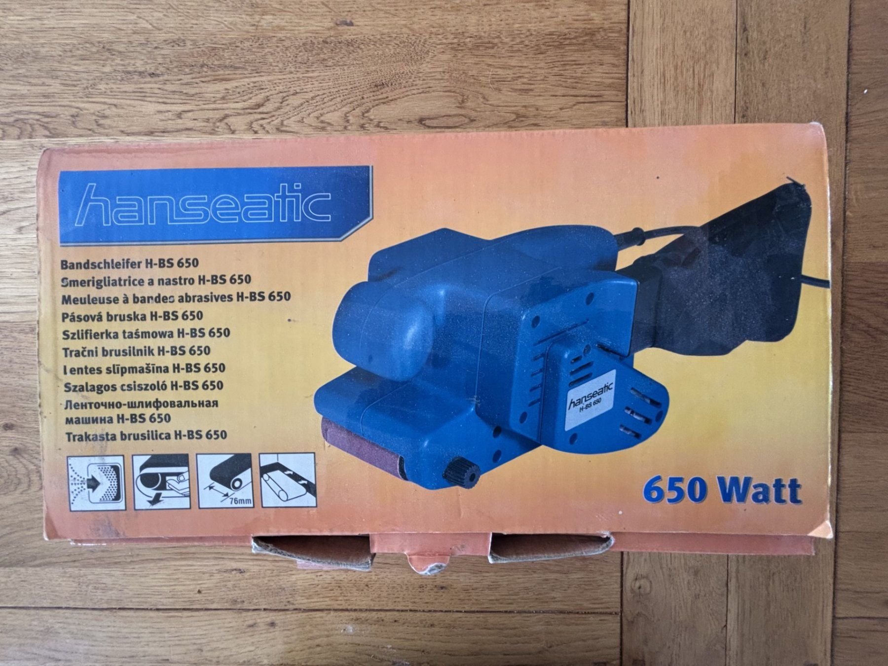 Smerigliatrici & Lucidatrici: Bandschleifer H-BS 650 hanseatic – Usato da Bätterkinden venduto da joh_yf7g