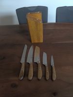 Scharfes Angebot! - Messerset Tsukiji 6-teilig mit Holzblock