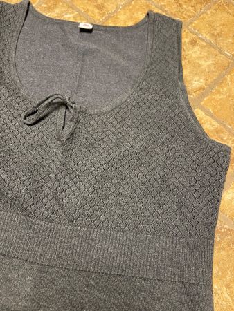 S.Oliver Chic Abito di cotone a maglia-M/L-glamour e elegant