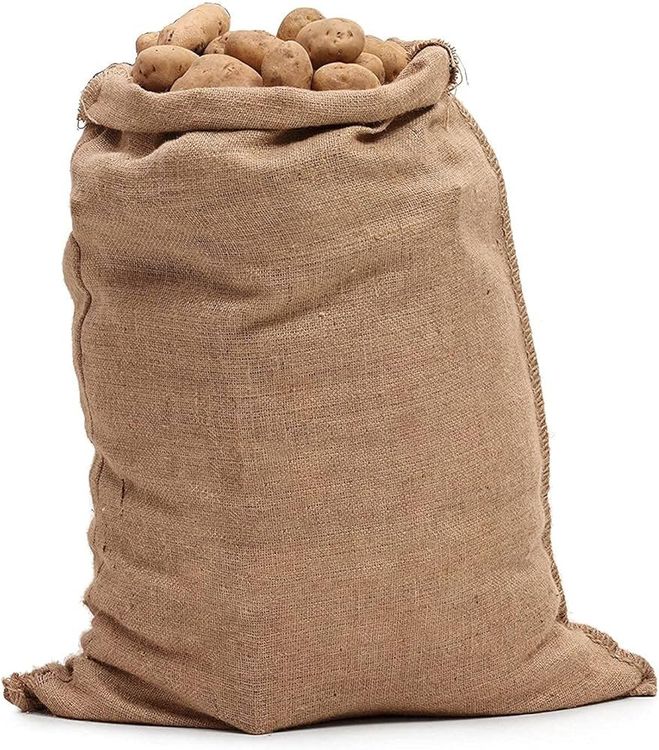 50 Stück Jutesäcke 65cm x 135cm Kartoffelsack Getreidesack Sack 100kg fassend