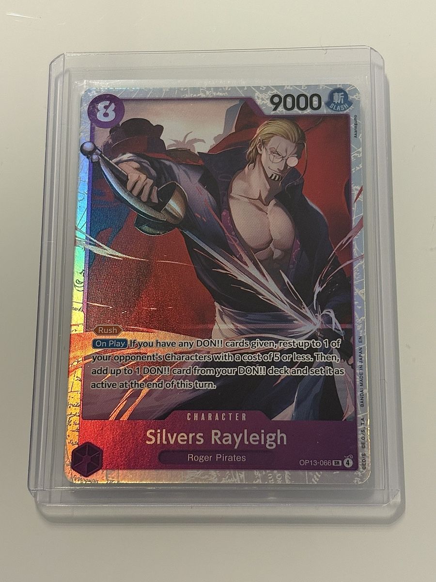 Bandai Carte collezionabili: One Piece TCG - Silvers Rayleigh OP13-066 – Nuovo (secondo la descrizione) da Pieterlen venduto da Mira_o7
