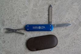 MINOLTA Taschenmesser Werbegeschenk