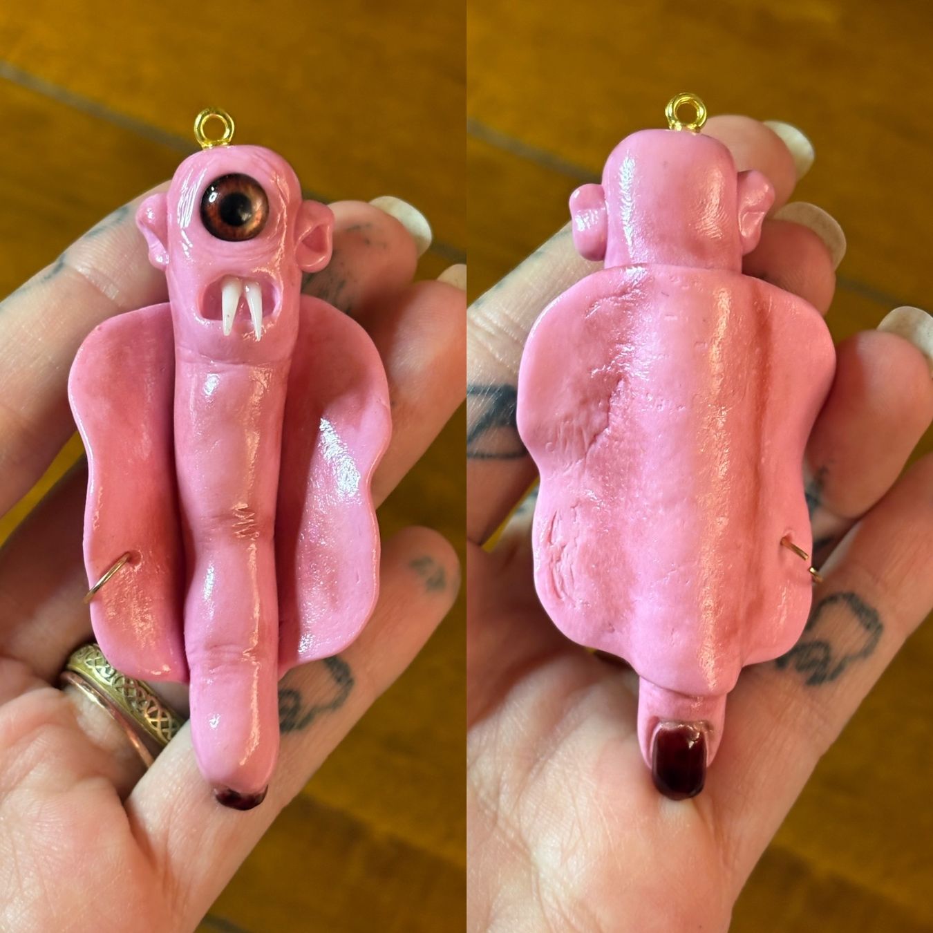 Statuette: Sofie’s World Finger Anhänger – Nuovo (secondo la descrizione) da Erlinsbach SO venduto da sofieee
