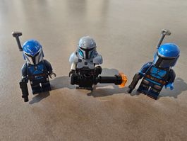 LEGO Star Wars Paz Vizsla + Mand. Warrior + Mand. Nite Owl
