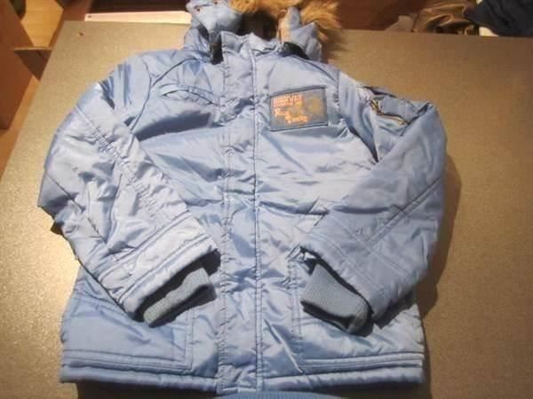 Jacken & Mäntel: Winterjacke ca. Grösse 104/110, blau – Gebraucht aus Zürich von abraxas1291