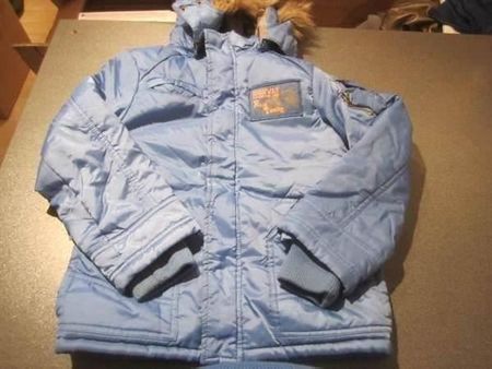 Winterjacke ca. Grösse 104/110, blau