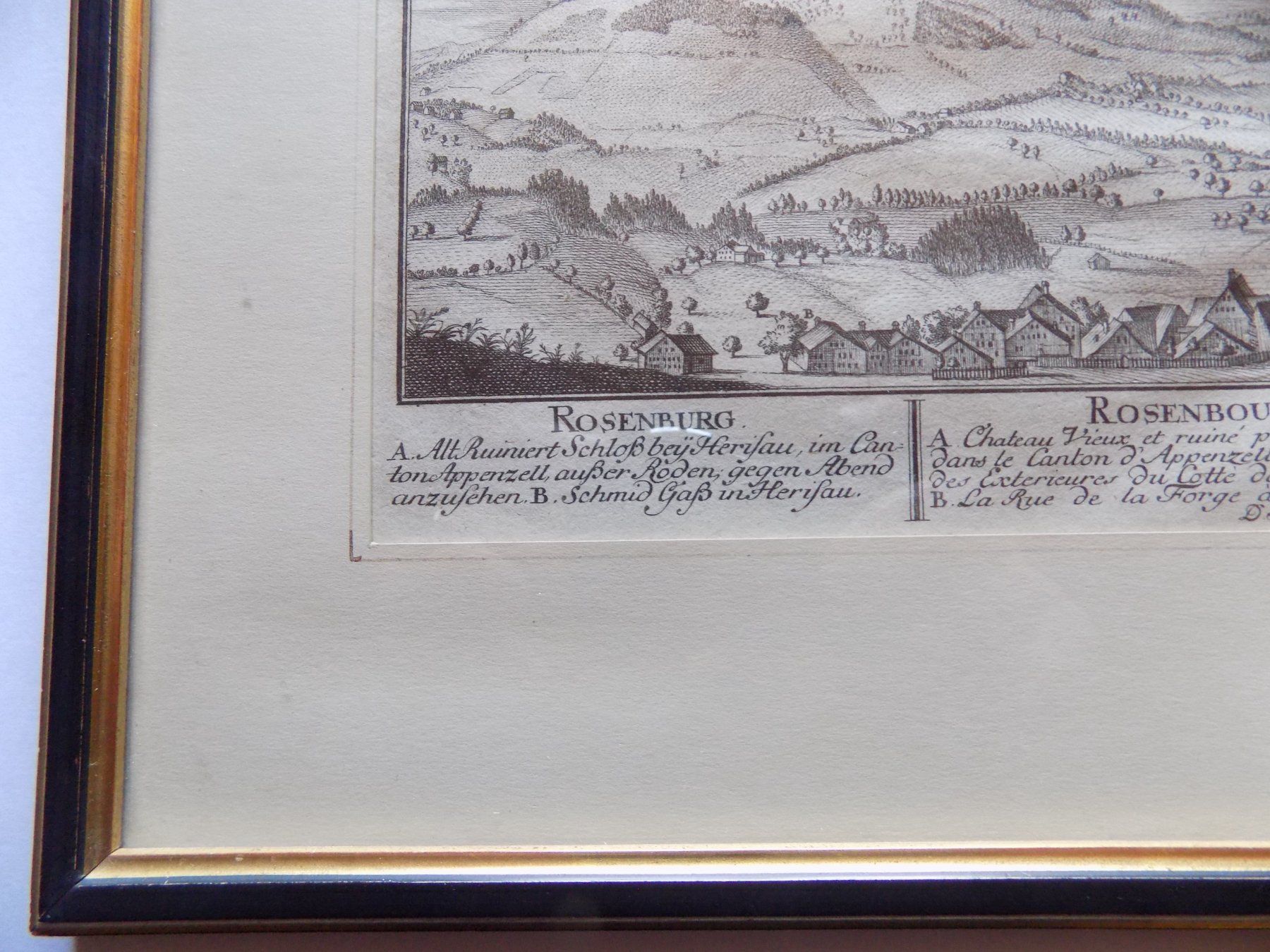 Gravures: Rosenburg Herisau – D'occasion à Risch par Rischli15 2