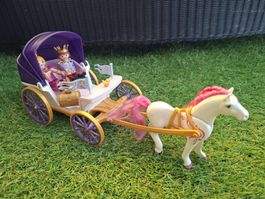 PLAYMOBIL Königspaar mit Kutsche