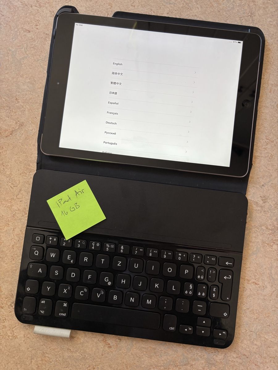 Apple Tablet PC: iPad Air – Usato da Silvaplana venduto da Detom73