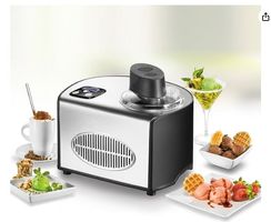 Glacé Maschine von Unold mit Rezeptbuch