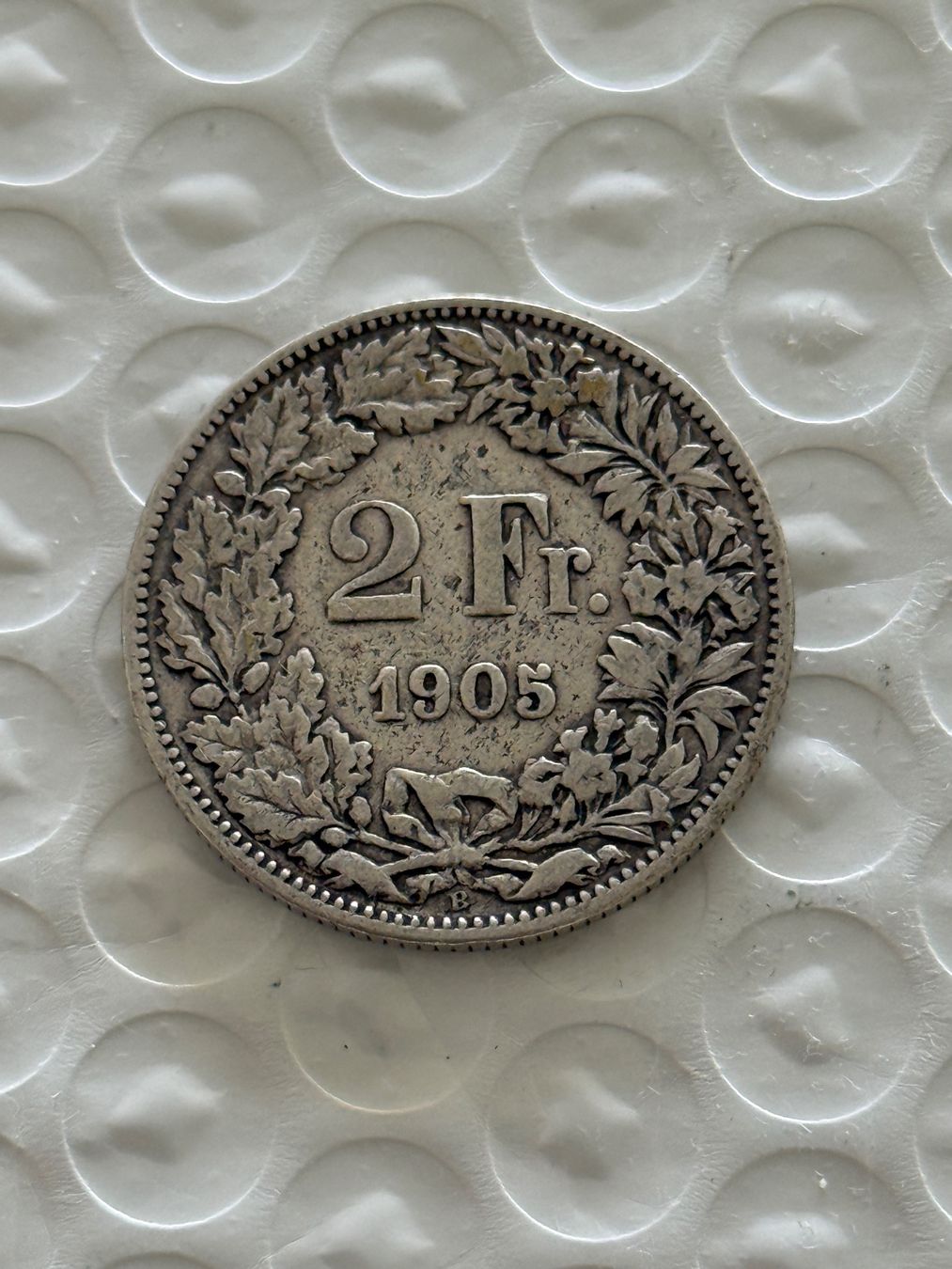 Tutti le monete: 2 Franken 1905  Rar – Usato da Wallisellen venduto da SWISS_SILVER1