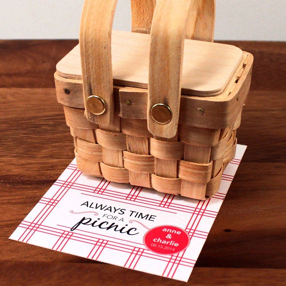 Altro in Decorazioni & Accessori: Gastgeschenk Mini Picknick-Körbchen, 6 S – Nuovo e nell'imballaggio originale da Spreitenbach venduto da tasche-shop 1