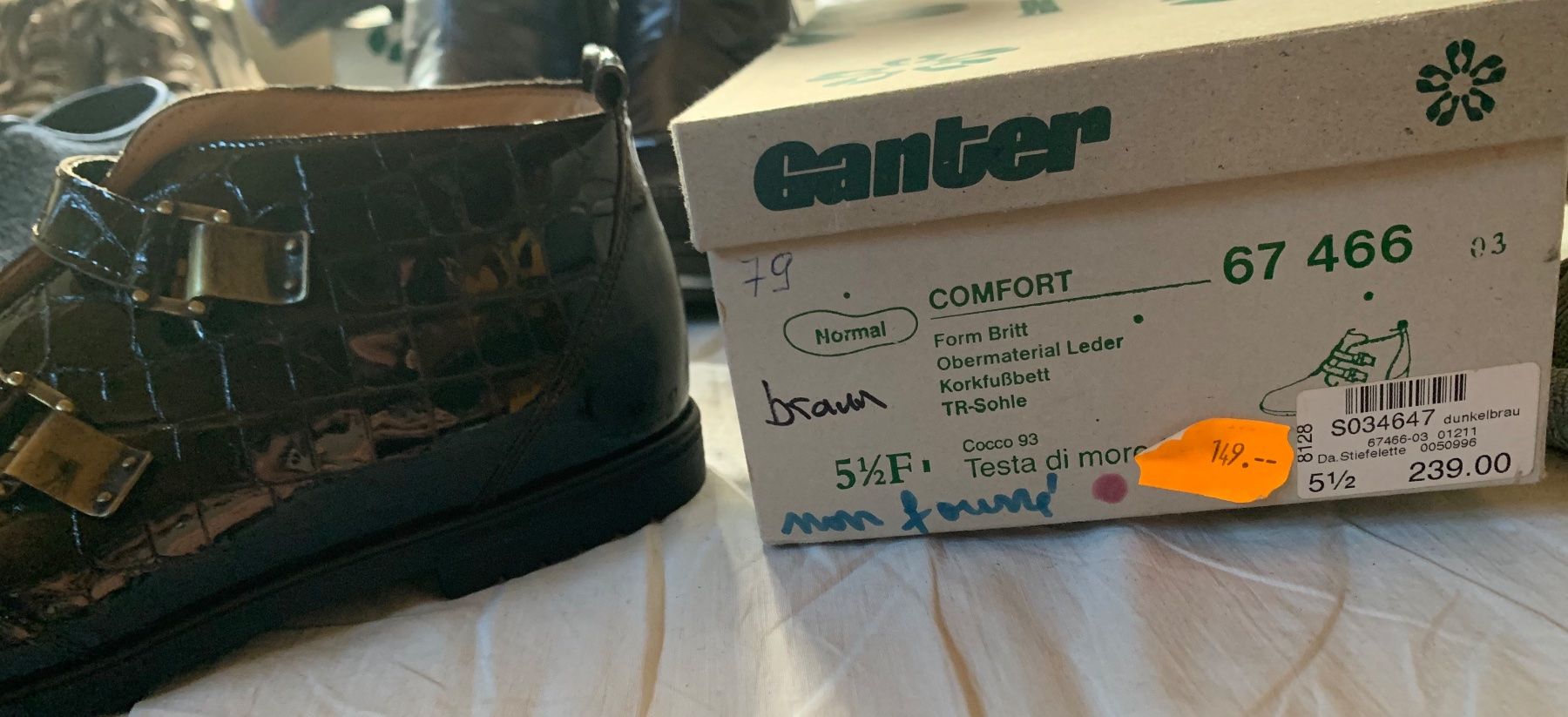 Scarpe da donna: Halbschuhe Ganter – Nuovo (secondo la descrizione) da Liestal venduto da FlomiVivi 5