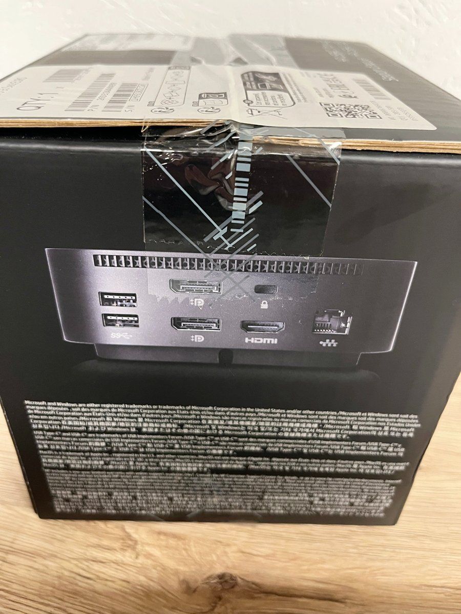 Hewlett Packard Dockingstation: HP USB-C-Dockingstation G5, neu, ungebraucht. – Neu und originalverpackt aus Oekingen von Leegate 1