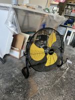 Standlüfter Stanley, 50cm Durchmesser, schwarz, guter Zustan