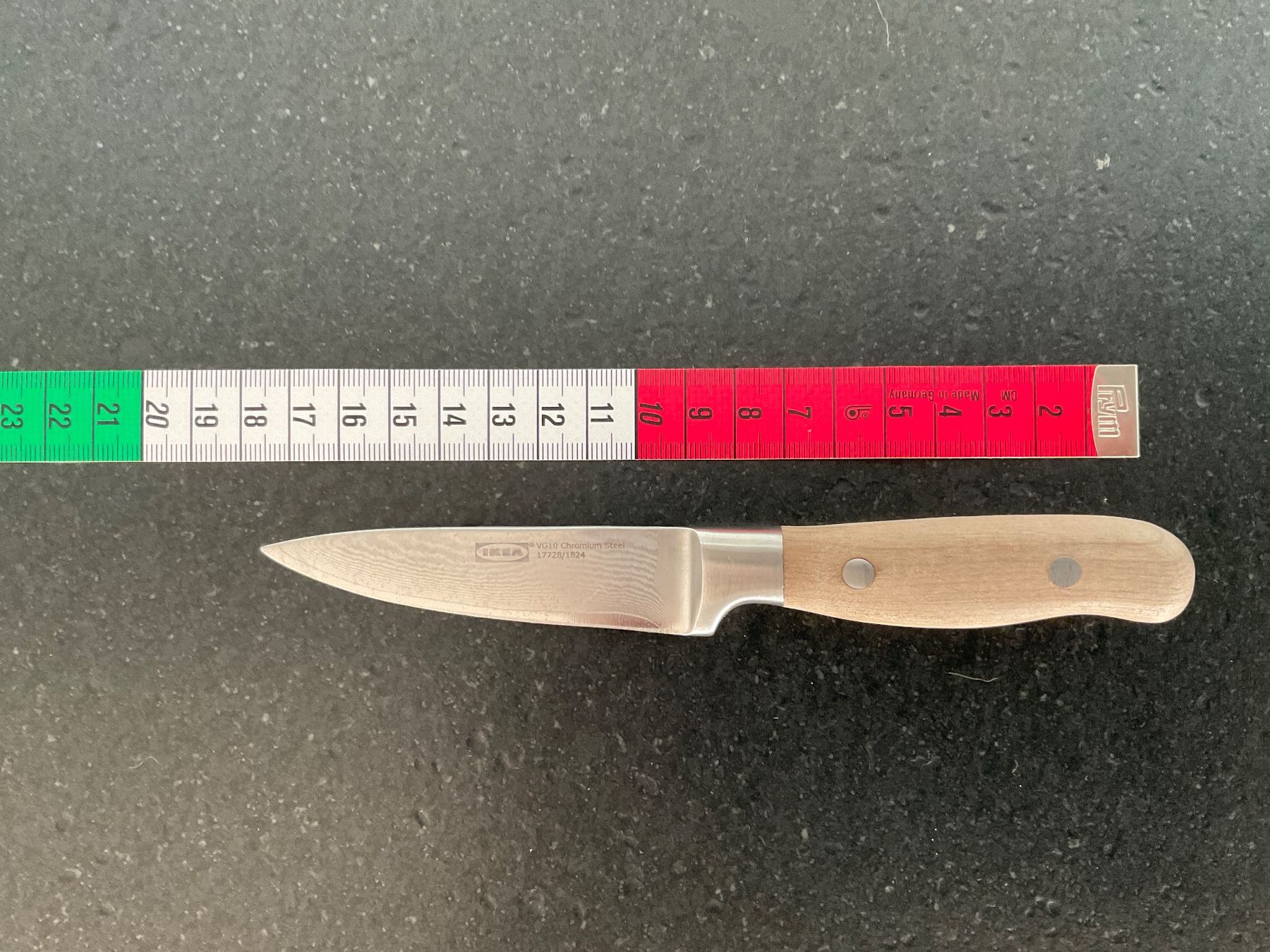 Ikea Coltelli da cucina: 3 ikea Damaststahl Küchenmesser – Usato da Pratteln venduto da Starfukker 5