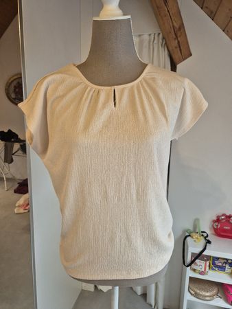Damen Bluse Yessica Premium beige Gr M