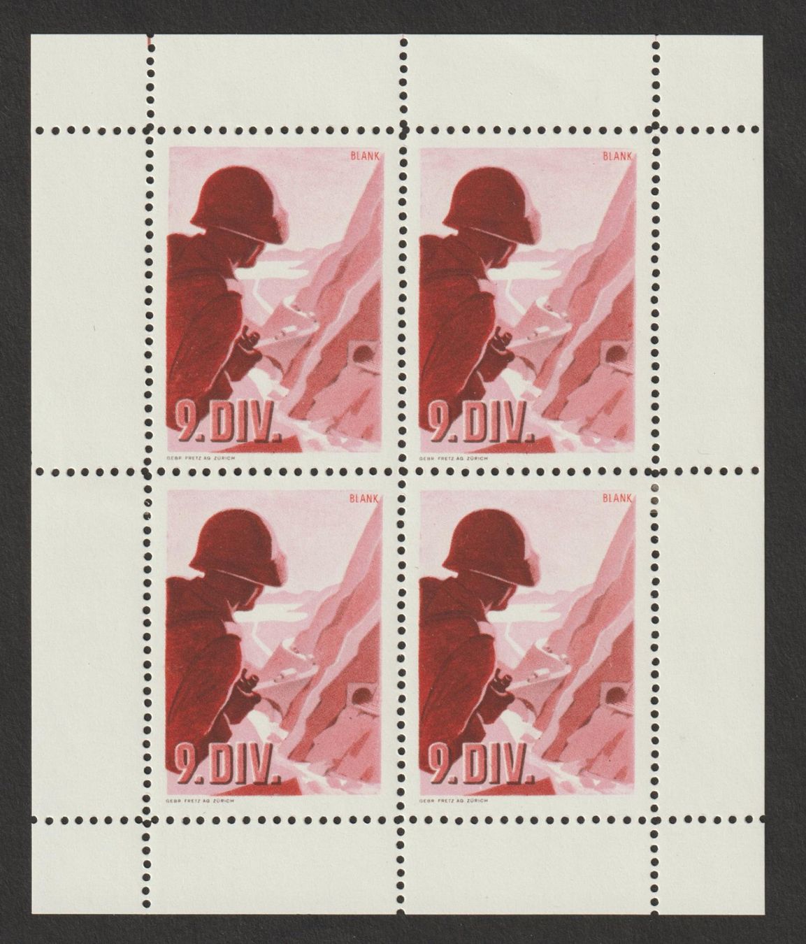 Alle Briefmarken: Kommandostäbe Nr. 97/3 * – Gebraucht aus Siebnen von Fstaehli