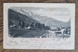 Urnerboden, 1904, St: Hotel Wilhelm Tell/Post, n.Escholzmatt