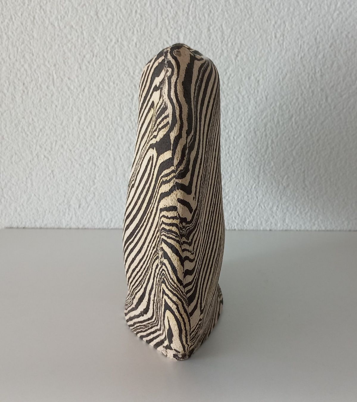 Vasen & Gefässe: Nerikomi Zebra Vase Fizzy Ceramics – Gebraucht aus Bévilard von Orscha 3