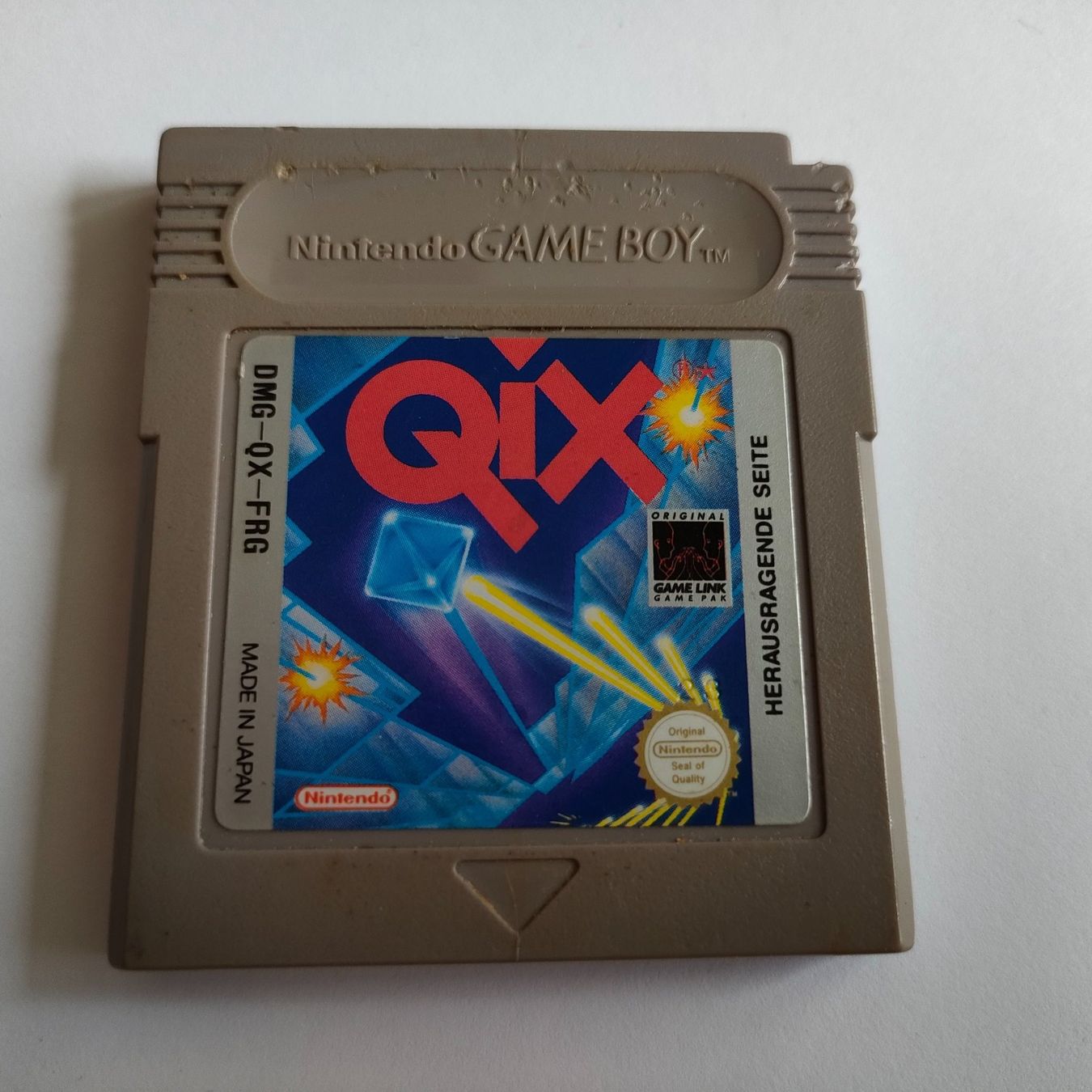 Nintendo Giochi: Qix - GB – Usato da Zürich venduto da Mephisto87