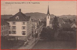 HEMBERG mit Ochsen-Gespann und Postkutsche